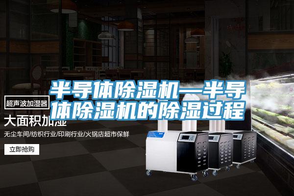 半導(dǎo)體除濕機(jī)—半導(dǎo)體除濕機(jī)的除濕過(guò)程