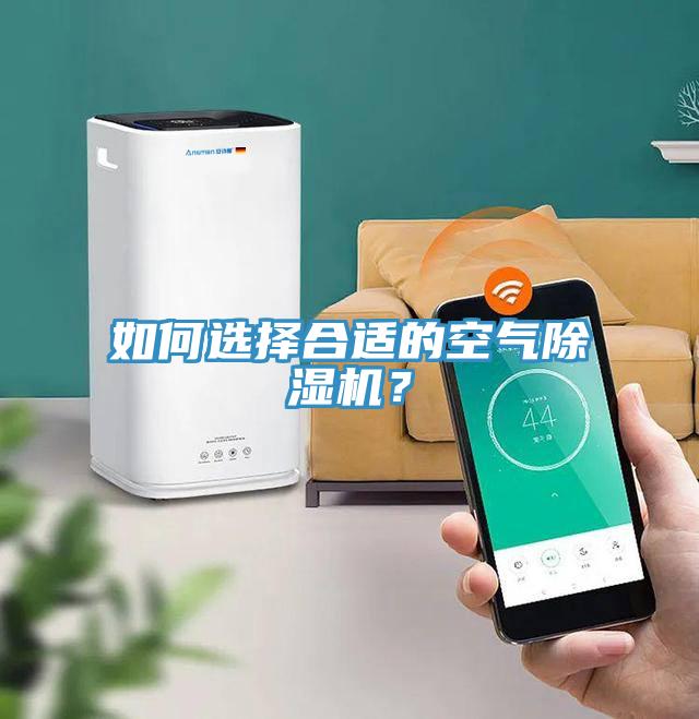 如何選擇合適的空氣除濕機？