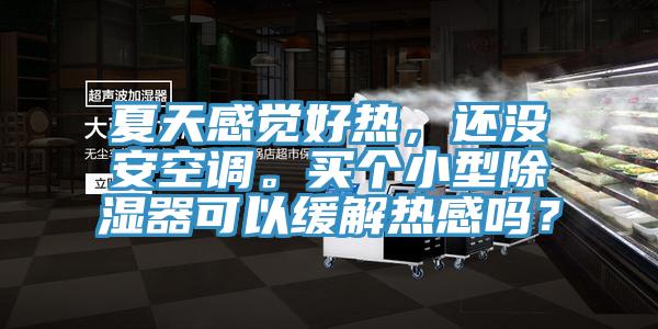 夏天感覺好熱，還沒安空調(diào)。買個(gè)小型除濕器可以緩解熱感嗎？