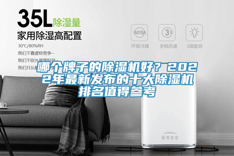 哪個牌子的除濕機好？2022年最新發(fā)布的十大除濕機排名值得參考
