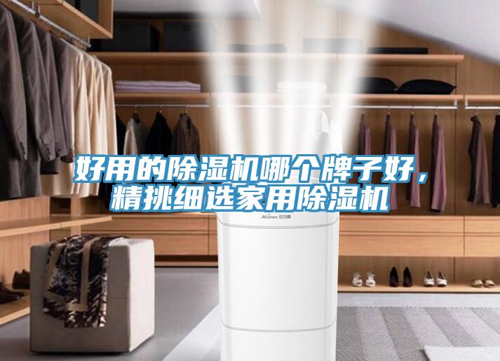好用的除濕機哪個牌子好，精挑細選家用除濕機