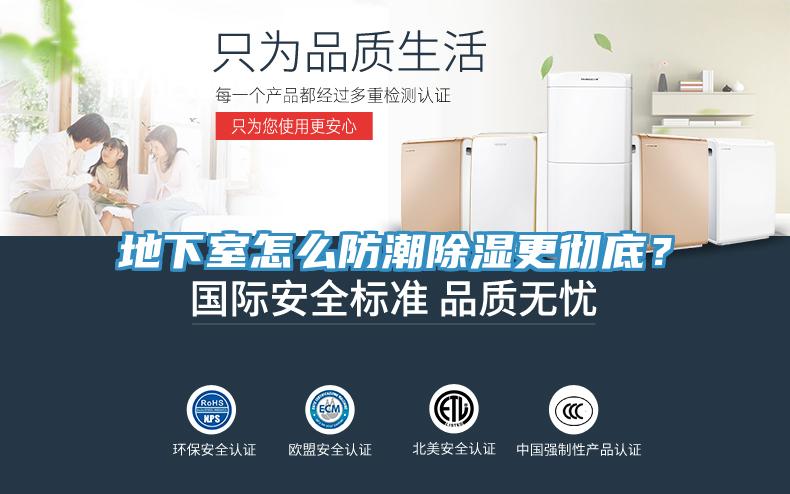 地下室怎么防潮除濕更徹底？