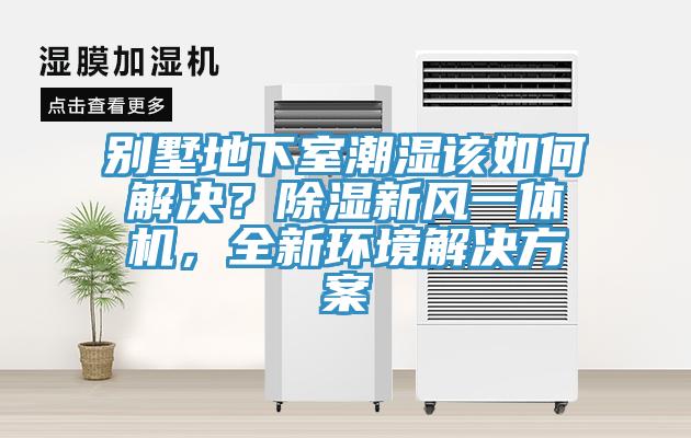 別墅地下室潮濕該如何解決？除濕新風一體機，全新環(huán)境解決方案