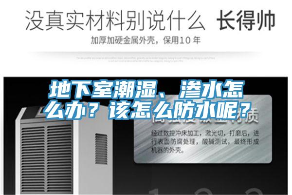 地下室潮濕、滲水怎么辦？該怎么防水呢？
