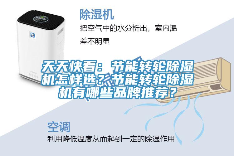 天天快看：節(jié)能轉(zhuǎn)輪除濕機(jī)怎樣選？節(jié)能轉(zhuǎn)輪除濕機(jī)有哪些品牌推薦？