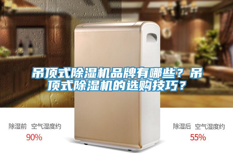 吊頂式除濕機(jī)品牌有哪些？吊頂式除濕機(jī)的選購(gòu)技巧？