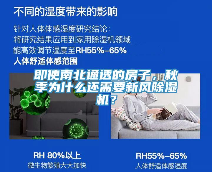 即使南北通透的房子，秋季為什么還需要新風(fēng)除濕機(jī)？