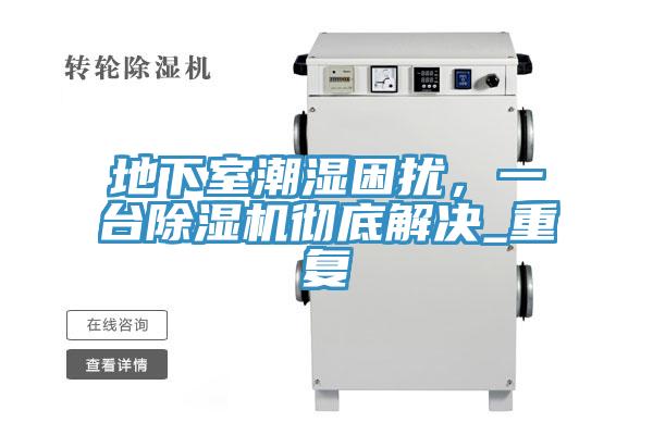地下室潮濕困擾，一臺(tái)除濕機(jī)徹底解決_重復(fù)