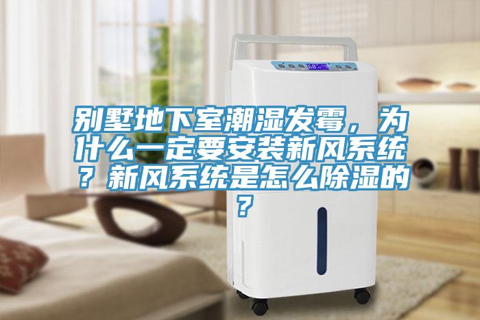 別墅地下室潮濕發(fā)霉，為什么一定要安裝新風系統(tǒng)？新風系統(tǒng)是怎么除濕的？