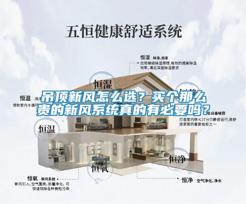 吊頂新風(fēng)怎么選？買個(gè)那么貴的新風(fēng)系統(tǒng)真的有必要嗎？