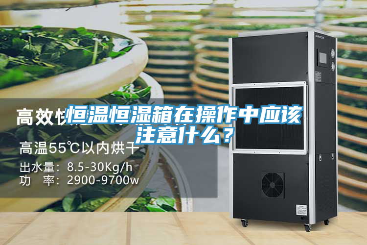 恒溫恒濕箱在操作中應(yīng)該注意什么？