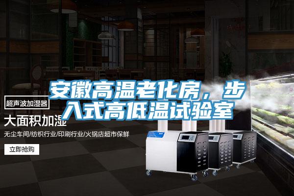 安徽高溫老化房，步入式高低溫試驗室
