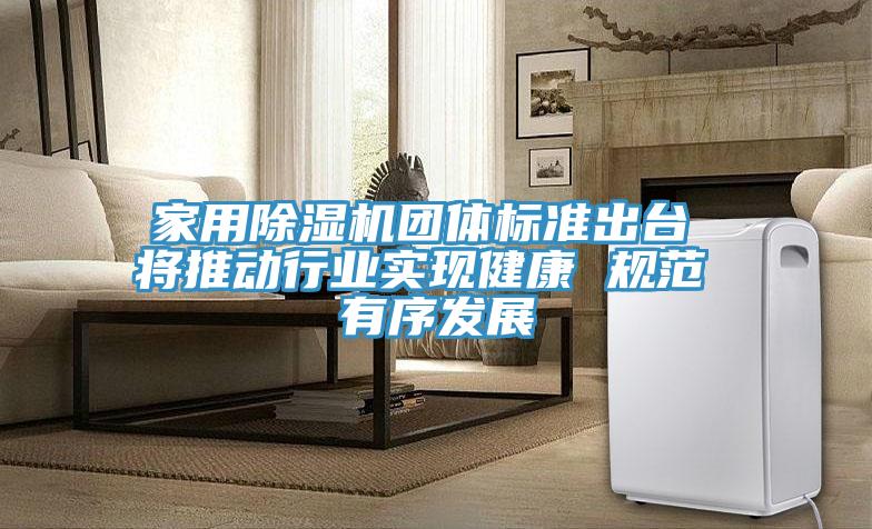 家用除濕機(jī)團(tuán)體標(biāo)準(zhǔn)出臺(tái) 將推動(dòng)行業(yè)實(shí)現(xiàn)健康 規(guī)范 有序發(fā)展