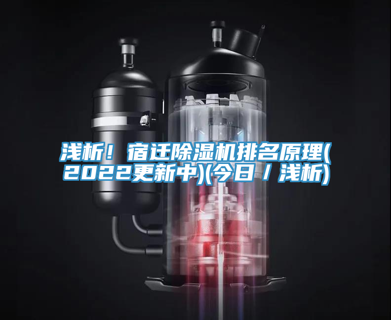淺析！宿遷除濕機(jī)排名原理(2022更新中)(今日／淺析)
