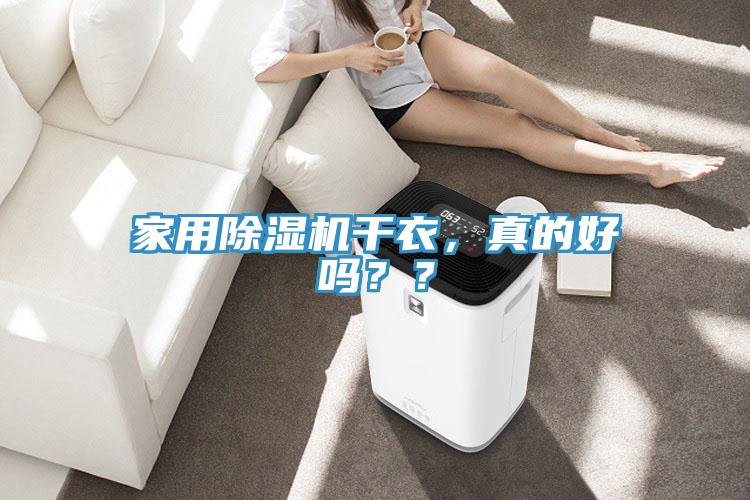 家用除濕機干衣，真的好嗎？？