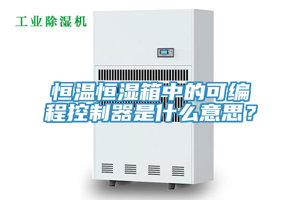 恒溫恒濕箱中的可編程控制器是什么意思？