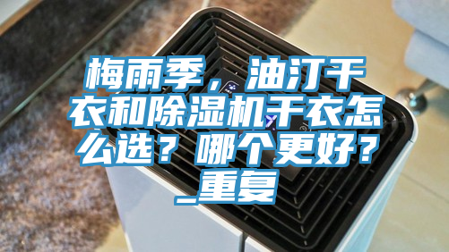 梅雨季，油汀干衣和除濕機(jī)干衣怎么選？哪個(gè)更好？_重復(fù)