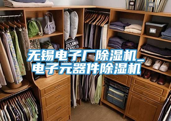 無錫電子廠除濕機(jī)_電子元器件除濕機(jī)