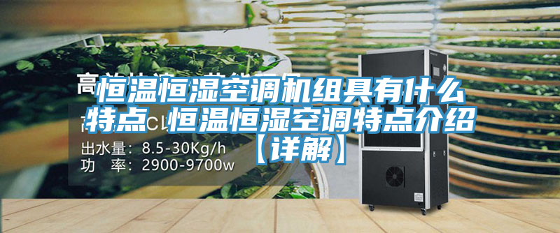 恒溫恒濕空調(diào)機(jī)組具有什么特點(diǎn) 恒溫恒濕空調(diào)特點(diǎn)介紹【詳解】