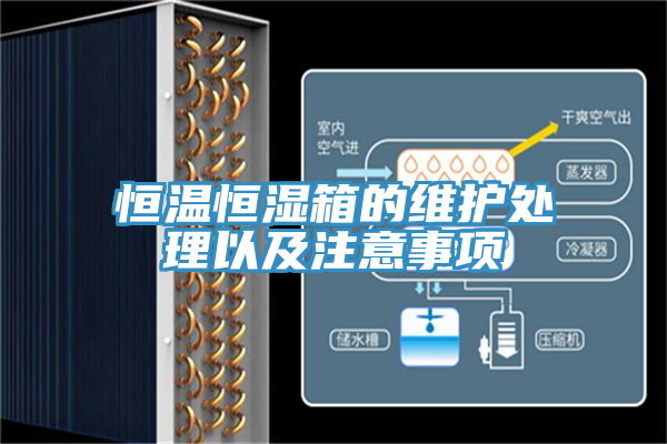 恒溫恒濕箱的維護(hù)處理以及注意事項