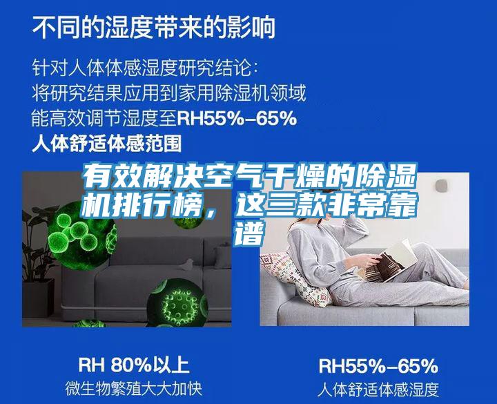 有效解決空氣干燥的除濕機(jī)排行榜，這三款非?？孔V