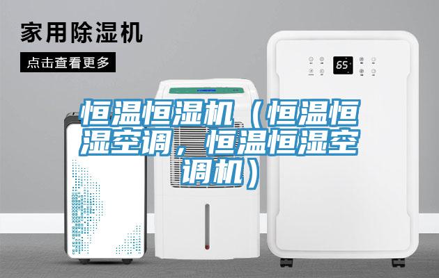 恒溫恒濕機（恒溫恒濕空調，恒溫恒濕空調機）