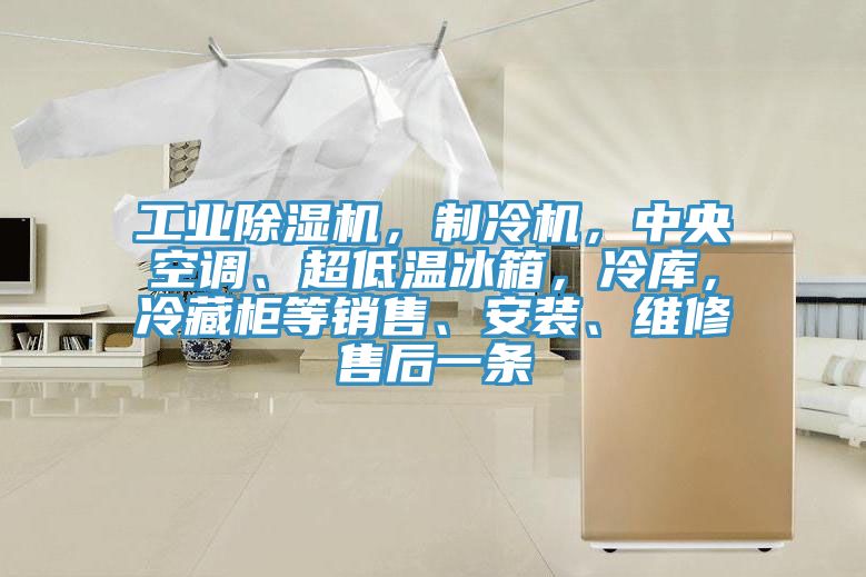 工業(yè)除濕機，制冷機，中央空調、超低溫冰箱，冷庫，冷藏柜等銷售、安裝、維修售后一條