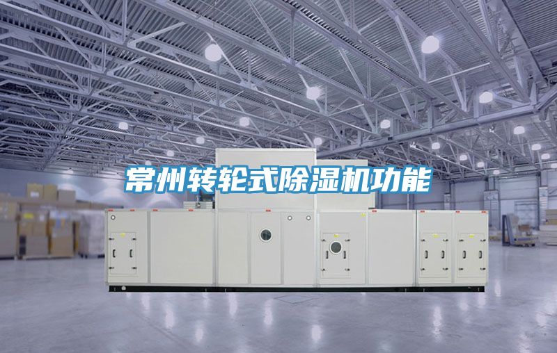 常州轉(zhuǎn)輪式除濕機功能