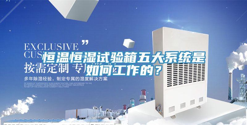 恒溫恒濕試驗箱五大系統(tǒng)是如何工作的？