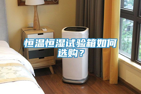 恒溫恒濕試驗(yàn)箱如何選購(gòu)？