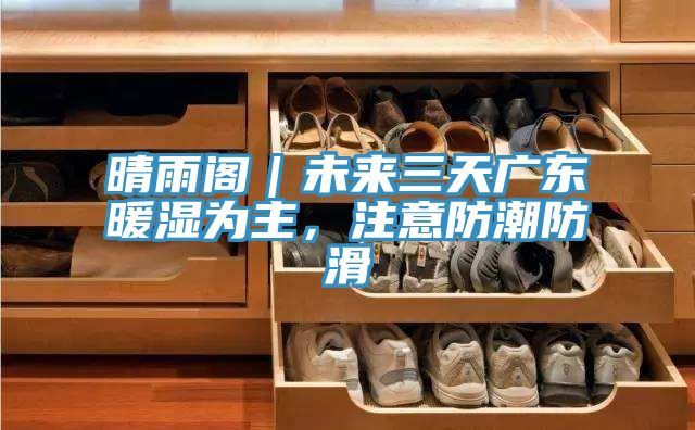 晴雨閣｜未來三天廣東暖濕為主，注意防潮防滑