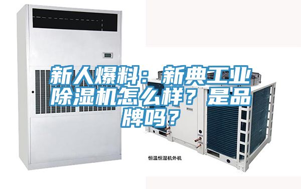 新人爆料：新典工業(yè)除濕機(jī)怎么樣？是品牌嗎？