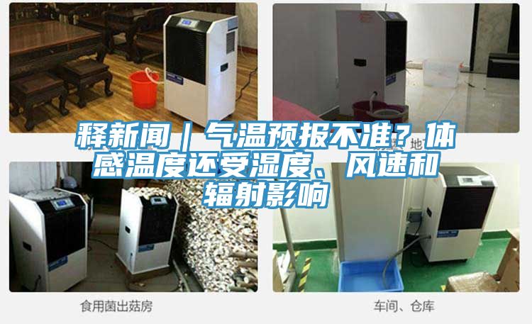 釋新聞｜氣溫預(yù)報(bào)不準(zhǔn)？體感溫度還受濕度、風(fēng)速和輻射影響