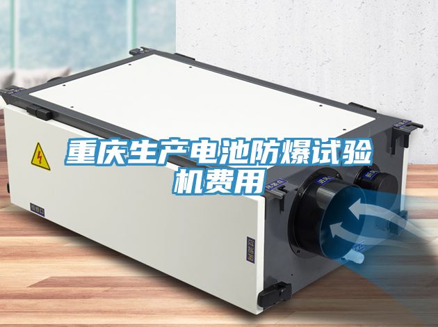 重慶生產(chǎn)電池防爆試驗機費用
