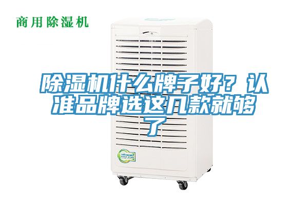 除濕機(jī)什么牌子好？認(rèn)準(zhǔn)品牌選這幾款就夠了