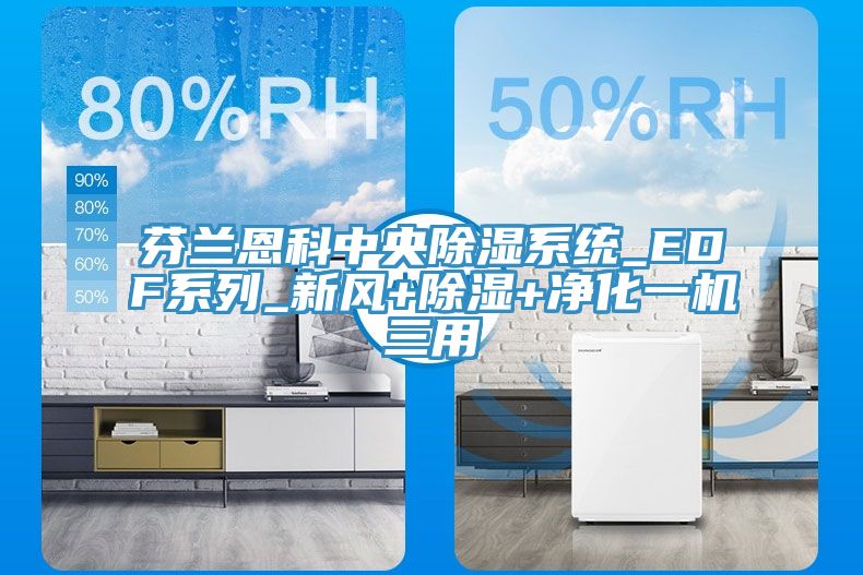 芬蘭恩科中央除濕系統(tǒng)_EDF系列_新風(fēng)+除濕+凈化一機(jī)三用