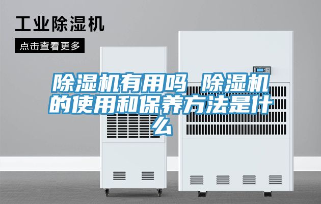 除濕機(jī)有用嗎 除濕機(jī)的使用和保養(yǎng)方法是什么