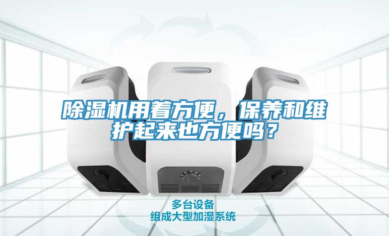 除濕機用著方便，保養(yǎng)和維護起來也方便嗎？