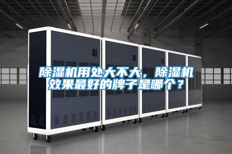 除濕機用處大不大，除濕機效果最好的牌子是哪個？