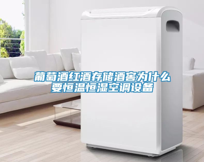 葡萄酒紅酒存儲酒窖為什么要恒溫恒濕空調(diào)設備