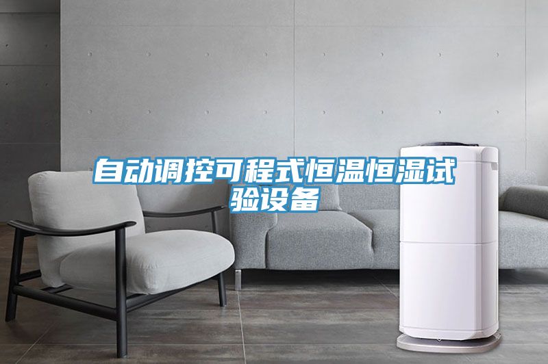 自動調(diào)控可程式恒溫恒濕試驗(yàn)設(shè)備