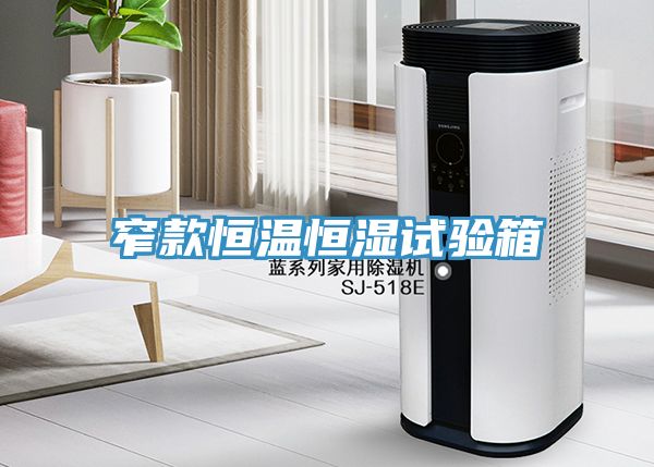 窄款恒溫恒濕試驗箱