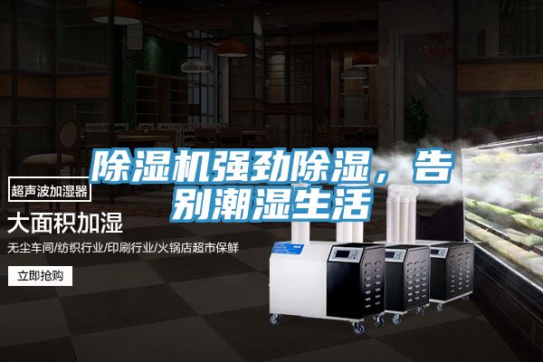 除濕機(jī)強(qiáng)勁除濕，告別潮濕生活