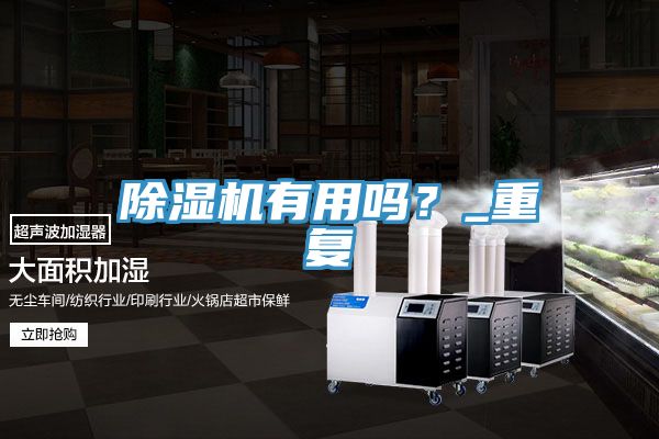 除濕機(jī)有用嗎？_重復(fù)