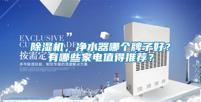 除濕機(jī)，凈水器哪個(gè)牌子好？有哪些家電值得推薦？