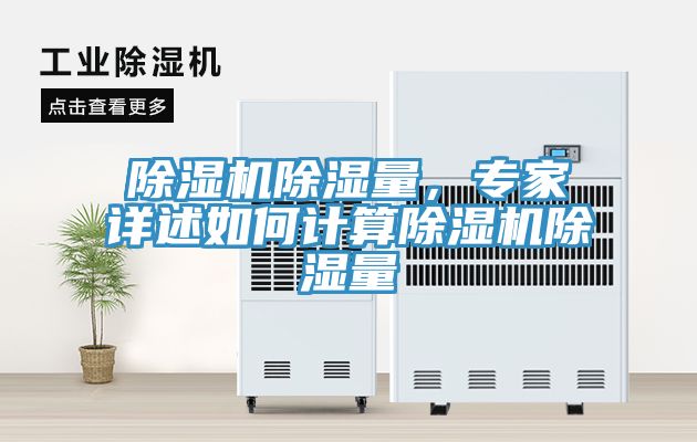 除濕機(jī)除濕量，專家詳述如何計(jì)算除濕機(jī)除濕量