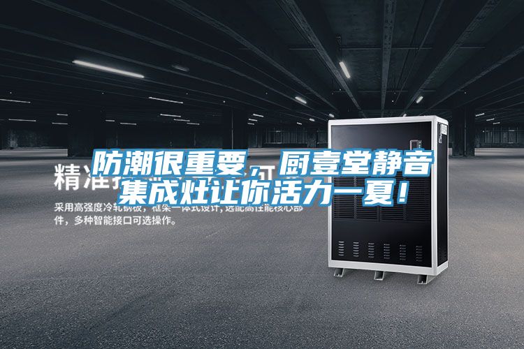 防潮很重要，廚壹堂靜音集成灶讓你活力一夏！