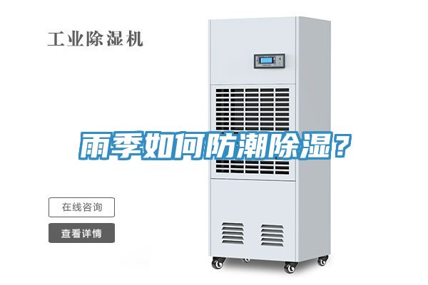 雨季如何防潮除濕？