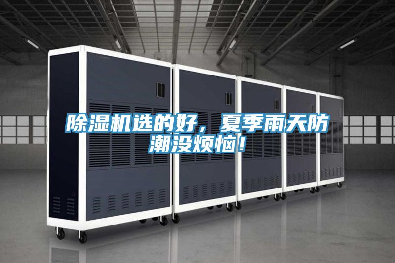 除濕機(jī)選的好，夏季雨天防潮沒(méi)煩惱！