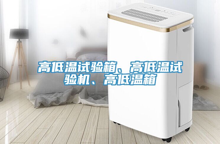 高低溫試驗(yàn)箱、高低溫試驗(yàn)機(jī)、高低溫箱